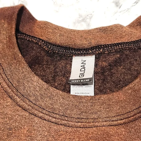 Gildan | Bleach Tie-dyed Sweatshirt | Size Medium - Picture 3 of 5